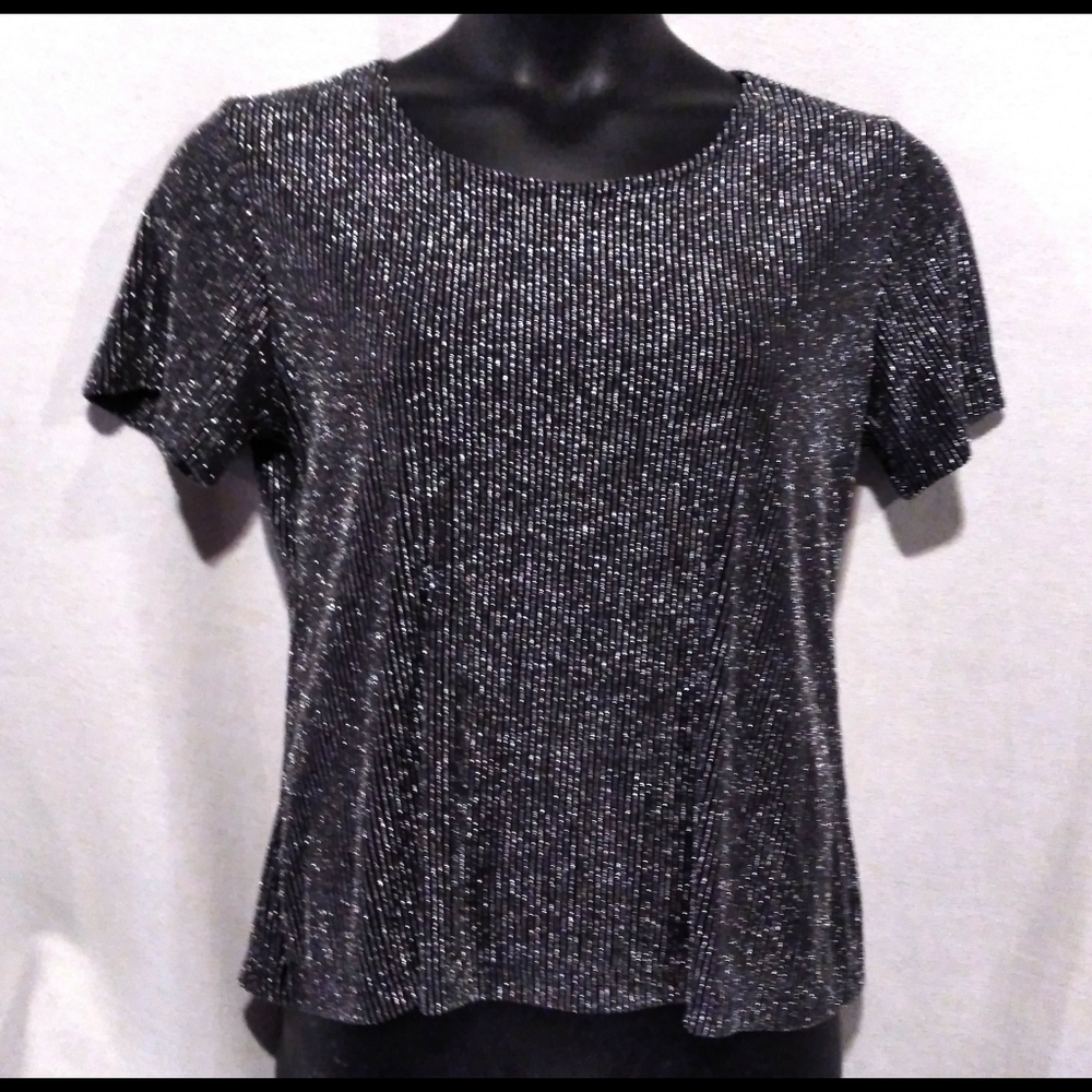Ladies Sequin Top by California Concepts Size M